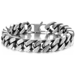 ***COI Titanium Bracelet With Steel Clasp(Length: 8.66 inches)-00096BB