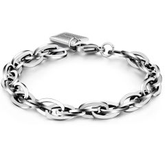 **COI Titanium Bracelet With Steel Clasp(Length: 7.09 inches/8.66 inches)-9763BB